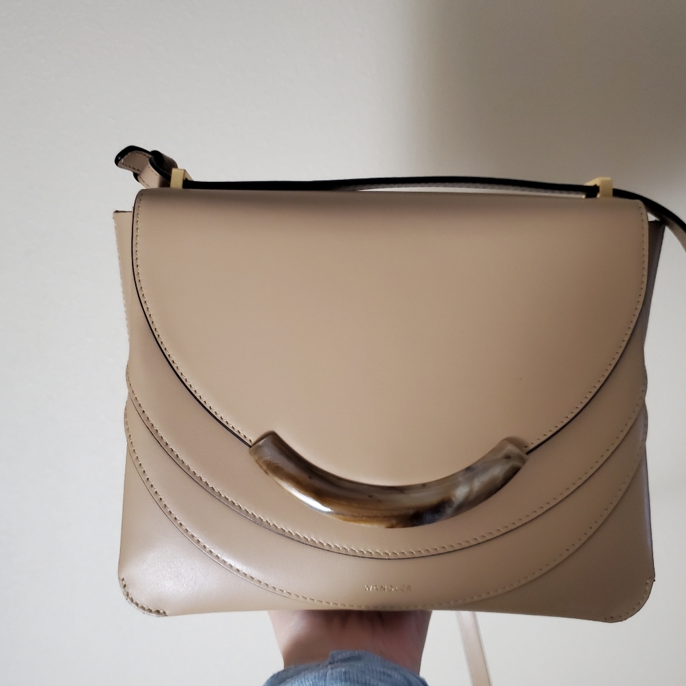Wandler luna arch crossbody bag